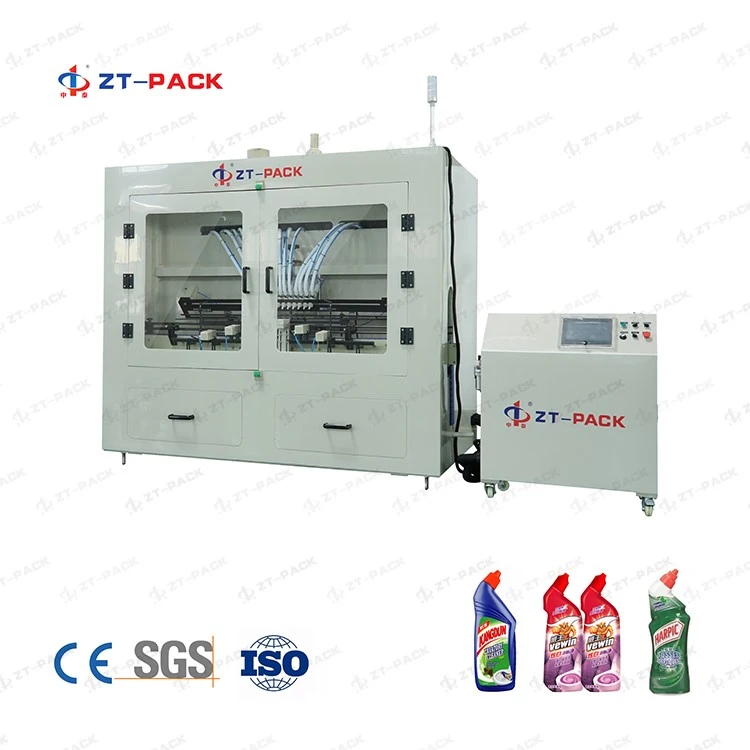 Toilet Cleaner Antiseptic Liquid Filling Machine 100ml-1000ml